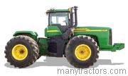 John Deere 9520 2002 comparison online with competitors