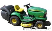 1999 John Deere LTR166 competitors and comparison tool online specs and performance