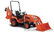 2009 Kubota BX25 backhoe-loader competitors and comparison tool online specs and performance